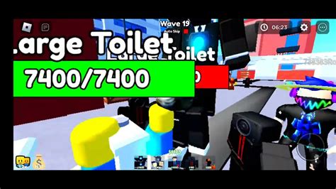 🍥играю с другом в Ttd в режим инсейн Roblox Toilet Tower Defense Youtube