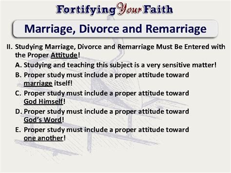 Lesson 25 Marriage Divorce And Remarriage Marriage Divorce