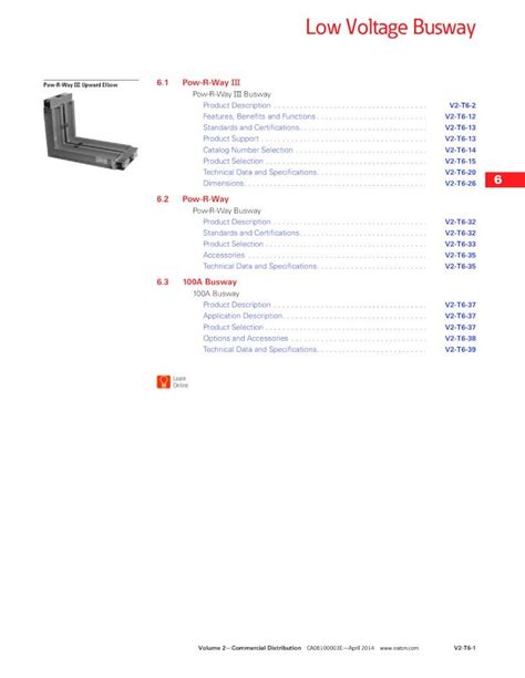 Pdf Low Voltage Busway Amazon S Low Voltage Busway Pow R Way