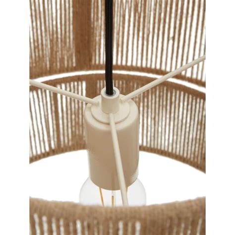 Lampen Westwing Collection Hanglamp Cecillia Van Jute Huiselijkleven