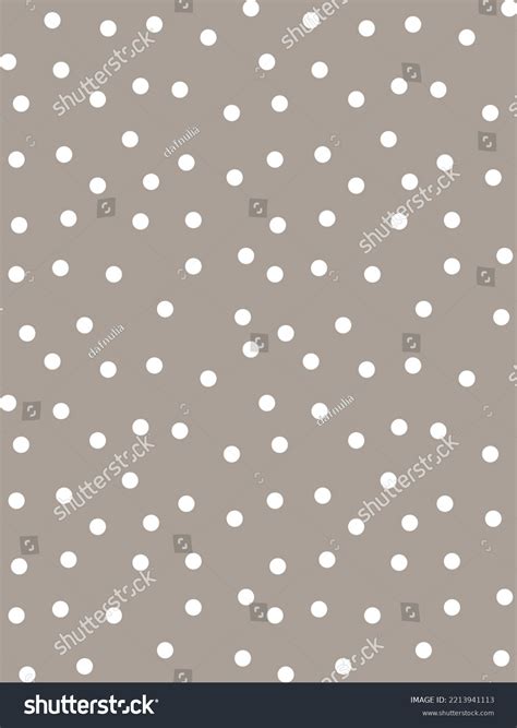 White Chaotic Polka Dots Nude Background Stock Vector Royalty Free Shutterstock
