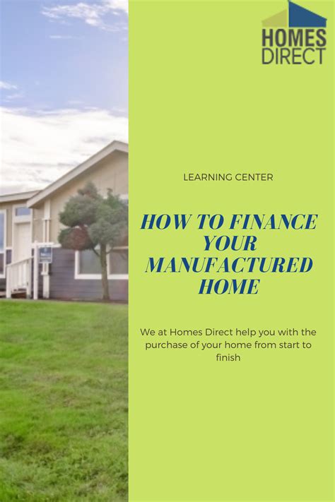 How To Finance Your Manufactured Home Artofit