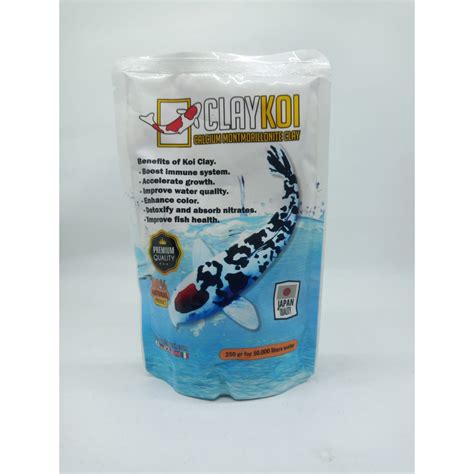 Jual Claykoi Putih Gram Calcium Montmorrllonite Penjernih Air Kolam