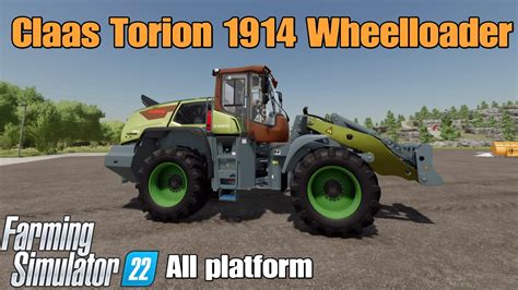 Claas Torion Wheelloader Fs Mod For All Platforms Youtube