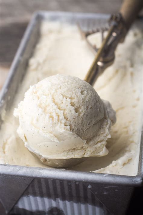 No Churn Vanilla Bean Ice Cream • 3 Ingredients