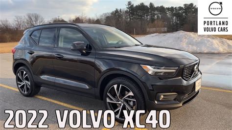 Onyx Black Metallic 2022 Volvo XC40 T5 W Polestar Optimization Car