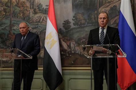 Lavrov Praises Egypts Balanced Stance After Fm Shoukry Delivers