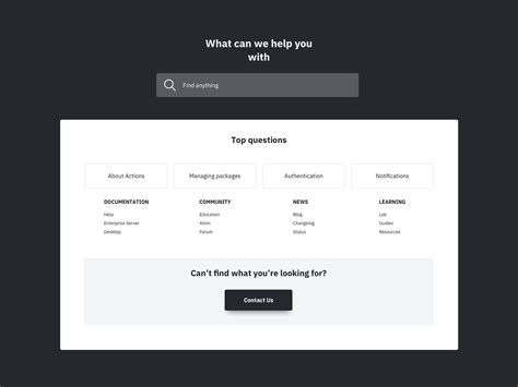 Day 1120 • Help Center Ui Design On Behance