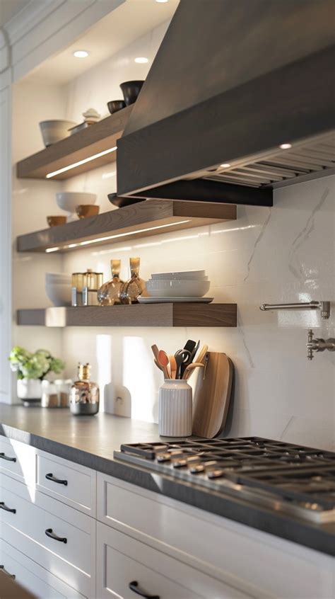 Transform Your Kitchen Stylish And Practical Open Shelving Ideas Remodr