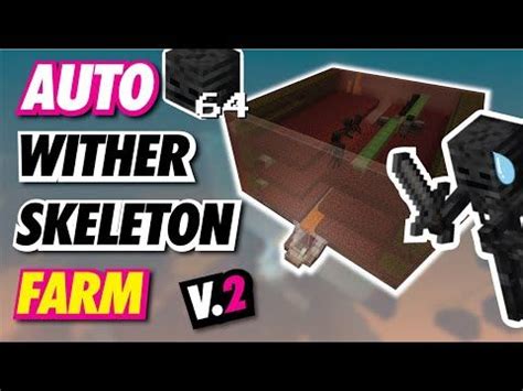 Minecraft WITHER SKELETON Farm | 1.16 Wither Skull Farm - YouTube ...