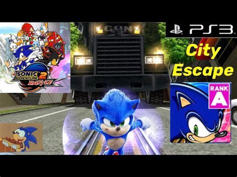 Sonic Adventure 2 City Escape A Rank YouTube