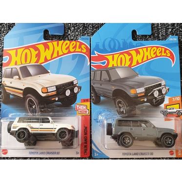 Hot Wheels Toyota Land Cruiser 80 Series For Collections And Gifts Shopee Malaysia