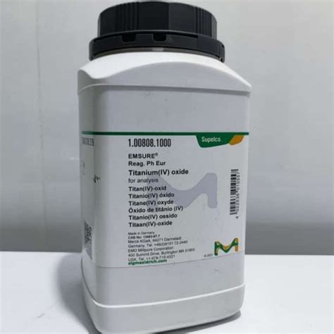 Jual Titanium IV Oxide Titanium Dioksida Titania TiO2 Brand MERCK