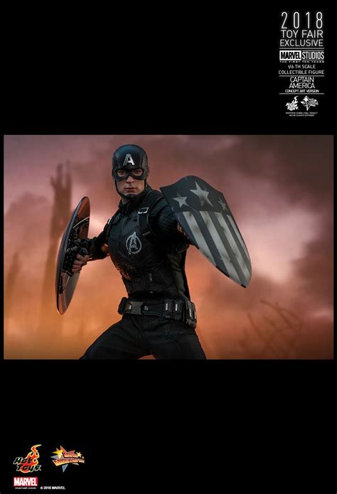 Captain America Concept Art Version Sixth Scale Figure By Hot Toys