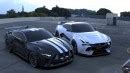 Modded Ford Mustang Shelby Gt Meets A Tuned R Nissan Gt R Nismo In