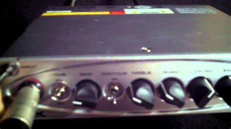 Gk Mb200 Micro Bass Head 1 Youtube