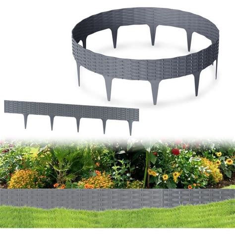 Bordure De Pelouse Plastique Bordures De Jardin M Pi Ces Bordure