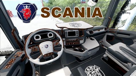 Ets X Scania Next Gen Wood Detailed Interior Youtube