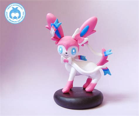 Sylveon - Fairy eevee evolution handmade b by Booshandmadeshop on ...