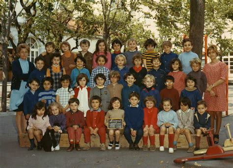 Photo De Classe Dernier Année De Maternelle De 1971 Ecole Menon