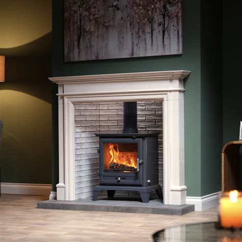 Gallery Classic Eco Design Multi Fuel Stove Black Flames Co Uk