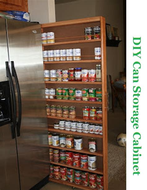 DIY Can Storage Cabinet The Prepared Page The Prepared Page