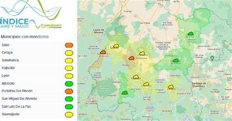 Calidad Aire Hoy 21 Abril En Guanajuato Malas Condiciones