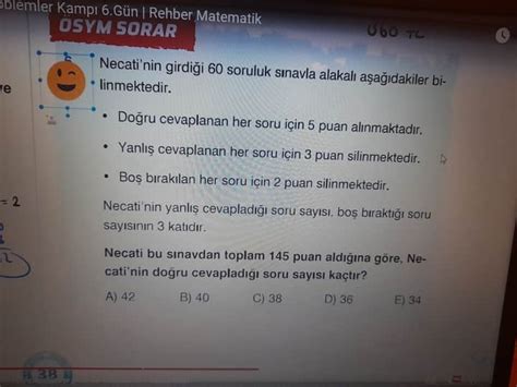 Matematik Problem Tyt Sorusu Sorumatik