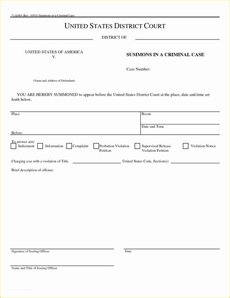 Court Document Templates Free Of Separation Agreement Template Free ...