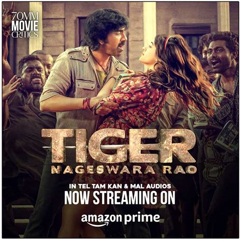 Catch Tiger Nageswara Rao On Amazon Prime Video | cinejosh.com