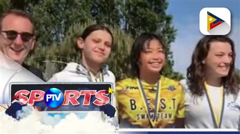 Ph Best Swimmers Humakot Ng Medalya Sa France Tilt Video Dailymotion