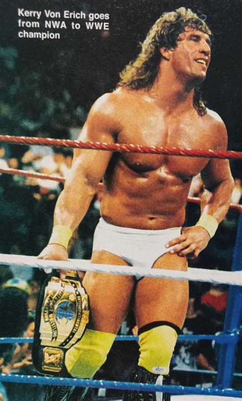 Rasslin History 101 On Twitter The Texas Tornado Kerry Von Erich Adds The Wwf