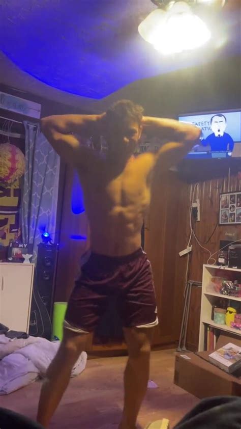 Hot Jock Does A Tiktok Dance ThisVid