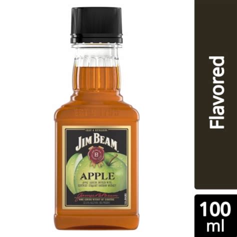 Jim Beam Apple Liqueur With Kentucky Straight Bourbon Whiskey Ml