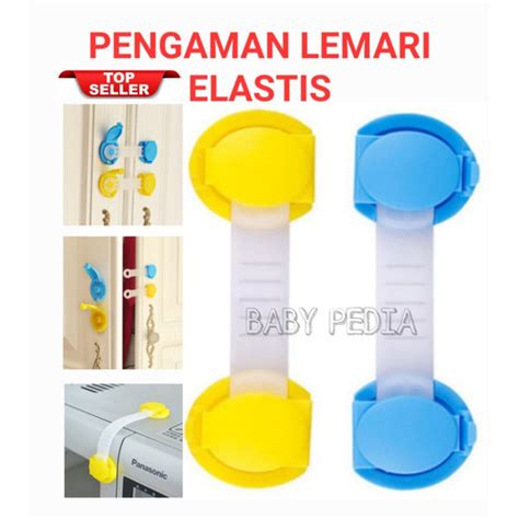 Jual Pengaman Lemari Laci Pintu Perabotan Pengait Laci Safety Lock