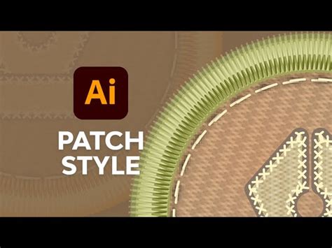 Create An Embroidered Patch Style With Adobe Illustrator Envato Tuts