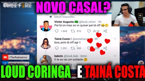 Hudson Amorim Reagindo Casal Loud Coringa E TainÁ Costa Youtube