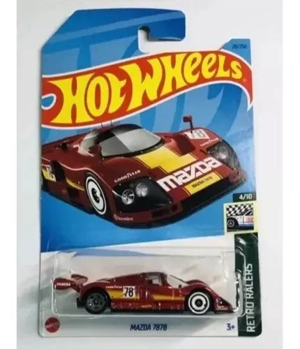 Hot Wheels Mazda 787b Retro Racers Miniatura Lote K 2023 Parcelamento Sem Juros