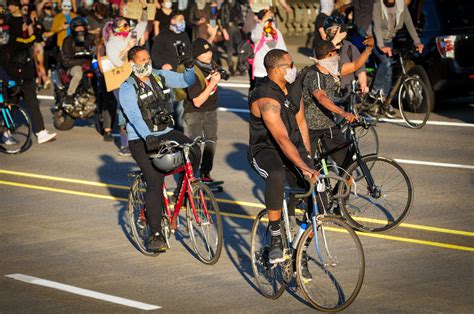 A peaceful protest, thanks to people-powered, police-free streets