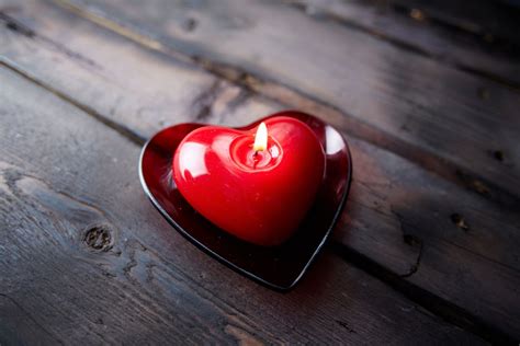 Fondos De Pantalla Coraz Luz Rojo Amor El Amor De La Vela Im Genes