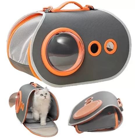 Transportadora Plegable Para Mascotas Perros Y Gatos Esfera Mercadolibre