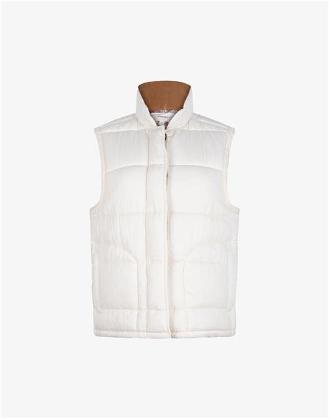 Xirena Hunter Puffer Bodywarmer Ivory Vine Style Secrets