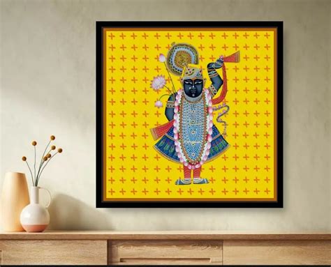 Indian Folk Art, Matsya Avatar Vishnu Pichwai, Krishna, 50% OFF