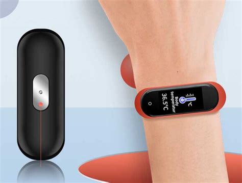 Фитнес трекер с термометром Bakeey MT10 Smartband Smartchasy