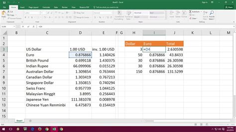 Excel Currency Converter Live - fasrplus