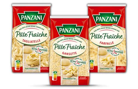 Alimentation Panzani confond pâtes sèches et pâtes fraîches