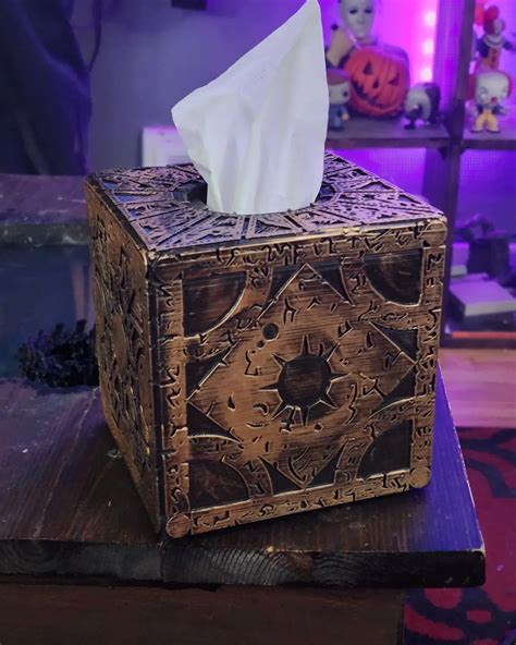 Archivo Stl Hellraiser Tissue Box Covermodelo De Impresi N D Para