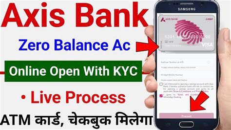 Axis Bank Zero Balance Account Opening Online Axis Bank Zero Balance