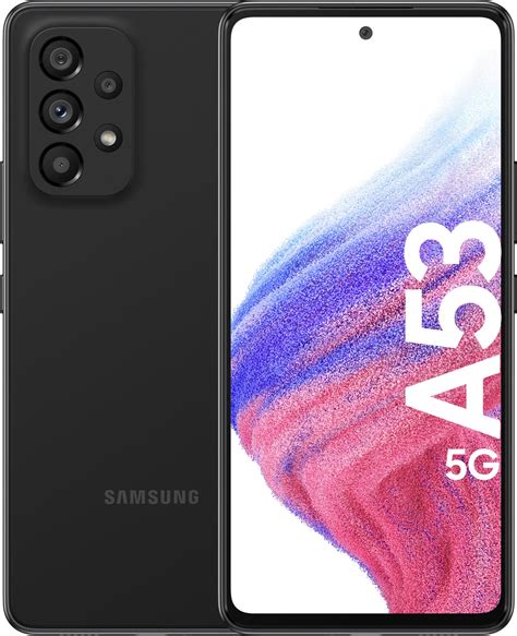 Samsung Galaxy A53 5g Smarttelefon 6 128gb Sort Elkjøp Elkjøp