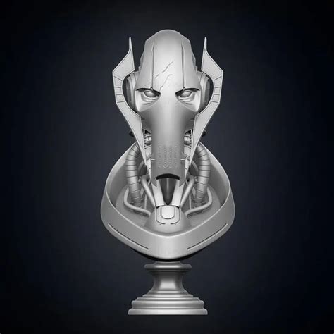 General Grievous Bust D Print Model Stl